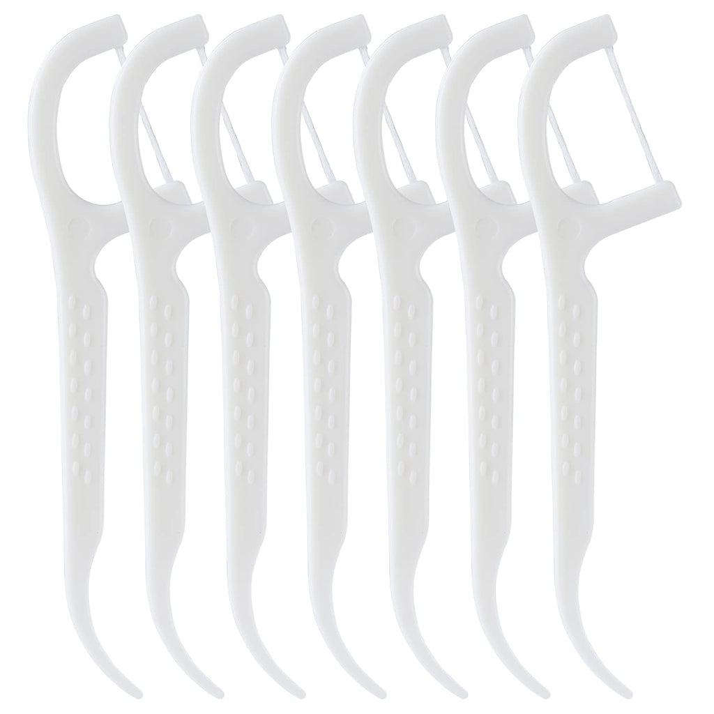 Dental Floss Picks, 2 Travel Floss Cases,100 Counts,Each Individually Wrapped, Dental Flossers,Floss Sticks,Tooth Floss,Dental Sticks,Teeth Flossers Picks, Gift 1 Mini Toothpick Box.