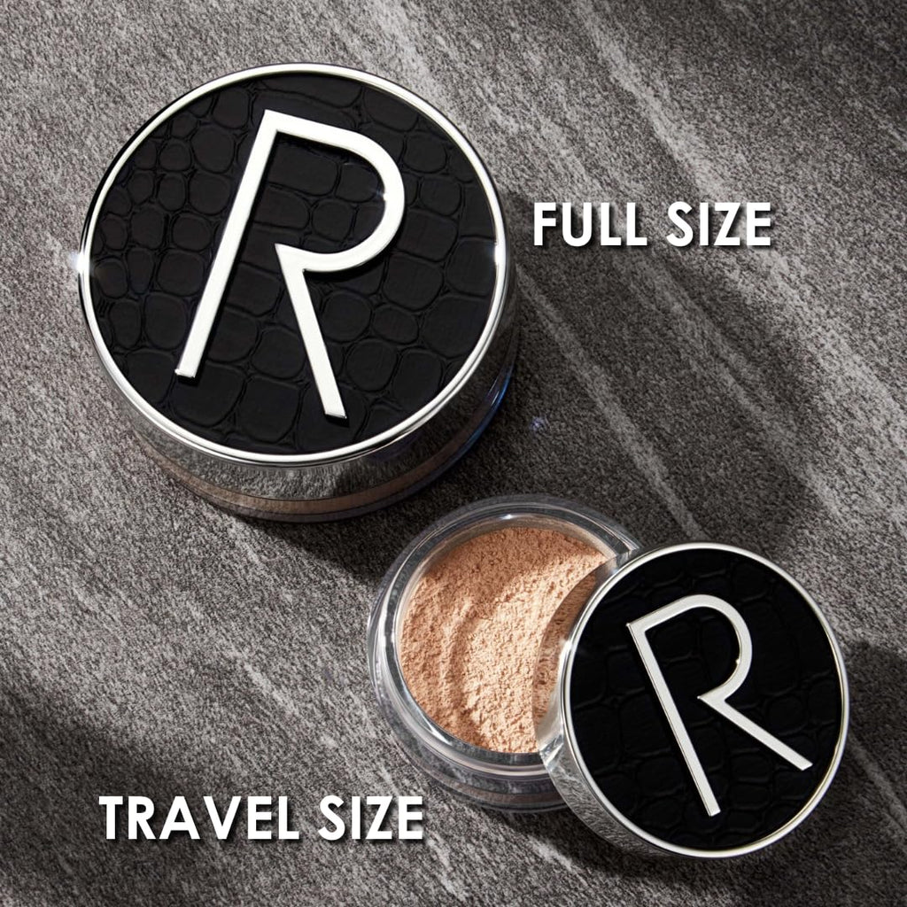Glass Powder 0.4 Oz, Skin Perfecting Loose Face Powder, Creamy Formula for a Natural Luminosity Glow, Finishing Powder for a Flawless Skin Look, Setting Powder