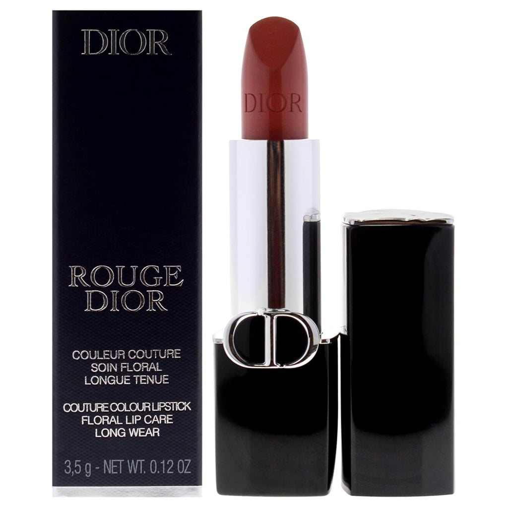 Christian  Rouge  Couture Satin Lipstick - 434 Promenade for Women - 0.12 Oz Lipstick (Refillable)