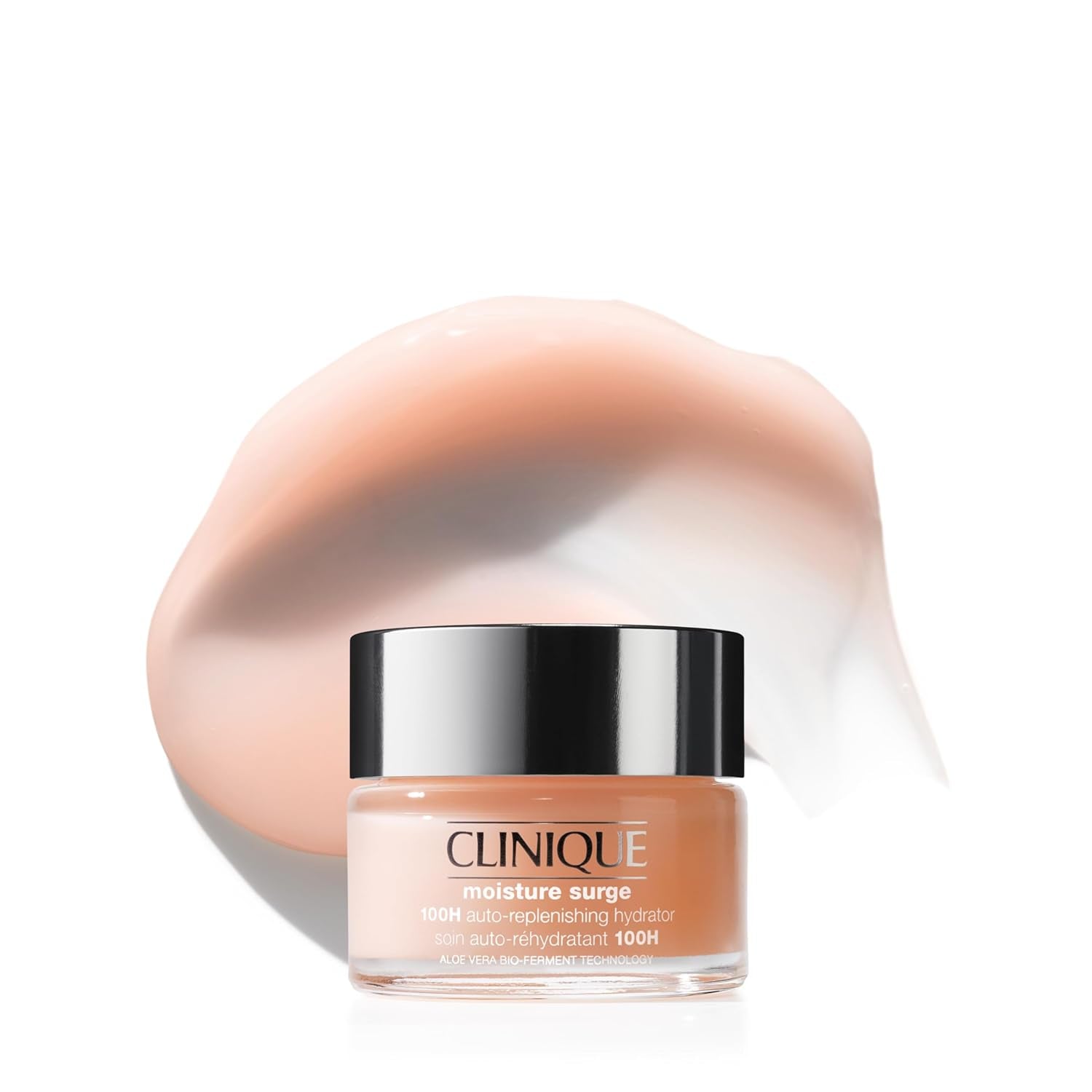 Clinique Moisture Surge 100H Auto-Replenishing Hydrator Oil Free Face Moisturizer with Hyaluronic Acid for All Skin Types | Hydrating + Moisturizing