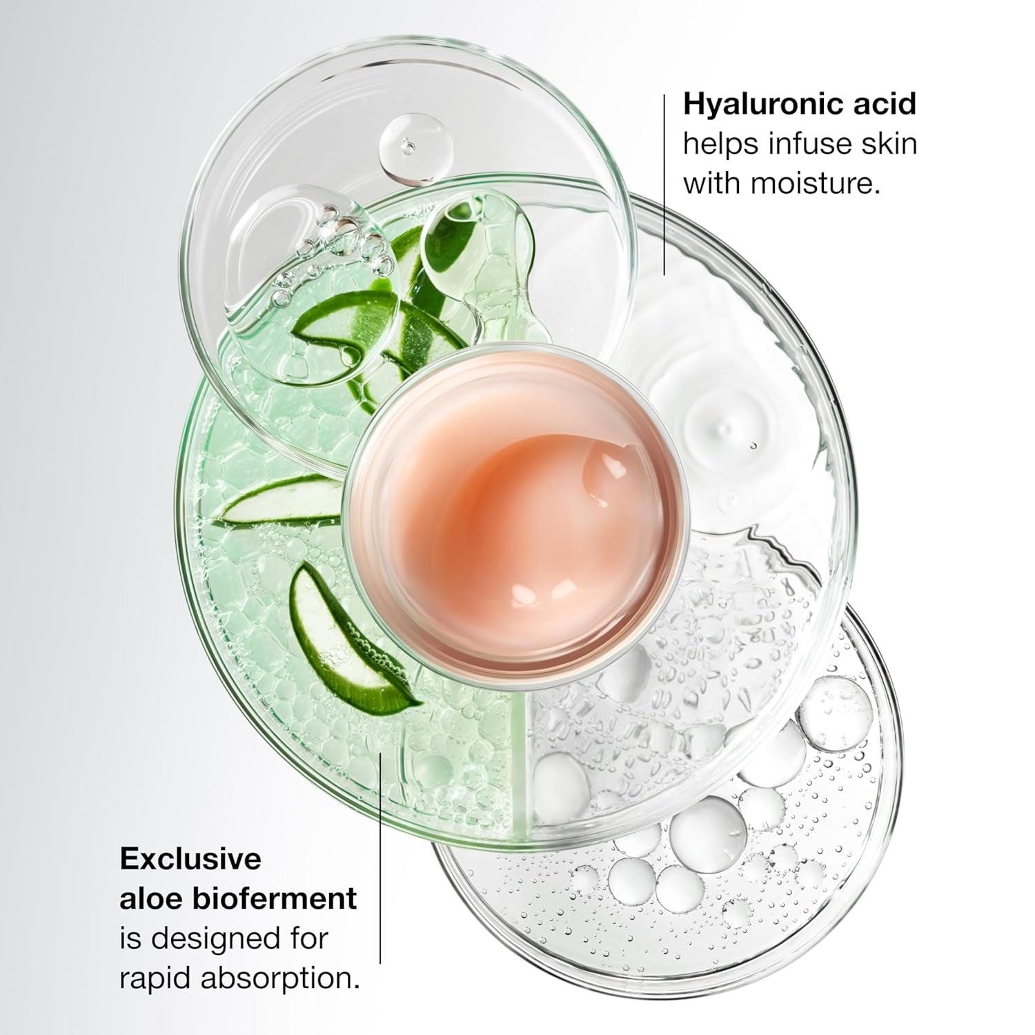 Clinique Moisture Surge 100H Auto-Replenishing Hydrator Oil Free Face Moisturizer with Hyaluronic Acid for All Skin Types | Hydrating + Moisturizing